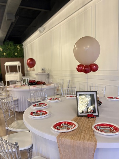 1st birthday table centerpiece